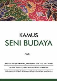 KAMUS SENI BUDAYA