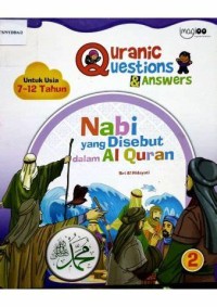 NABI YANG DISEBUT DALAM AL QURAN
