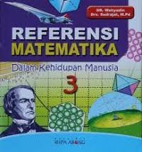 REFERENSI MATEMATIKA DALAM KEHIDUPAN MANUSIA 3