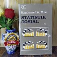 Image of STATISTIK SOSIAL