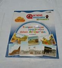 TEMPAT-TEMPAT YANG DISEBUT DALAM ALQUR AN