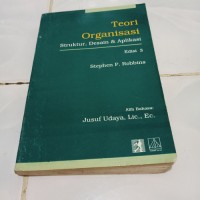 Image of TEORI ORGANISASI STRUKTUR, DESAIN & APLIKASI